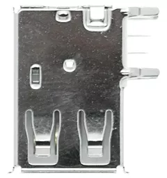 Універсальний роз'єм для ноутбука USB №9 Type A 2.0 (14х7х19.5мм) з юбкою, Female  - мініатюра 2