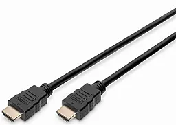 Видеокабель HDMI High speed + Ethernet (AM/AM) 10m, black (AK-330107-100-S) Digitus - фото Видеокабель HDMI High speed + Ethernet (AM/AM) 10m, black (AK-330107-100-S) Digitus