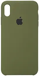 {"ru": "Чехол", "uk": "Чохол"} Silicone Case для Apple iPhone X, iPhone XS Virid Green