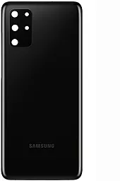 Задняя крышка корпуса Samsung Galaxy S20 Plus G985 со стеклом камеры Cosmic Black