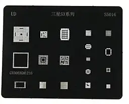 BGA трафарет для Samsung I9300 Galaxy S3 - фото BGA трафарет для Samsung I9300 Galaxy S3