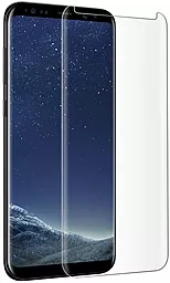 Захисне скло PowerPlant Samsung G965 Galaxy S9 Plus (жидкий клей + УФ лампа) Clear