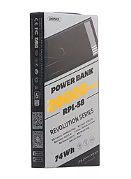 Повербанк Remax RPL-58 Revolution 20000 mAh Black - миниатюра 4