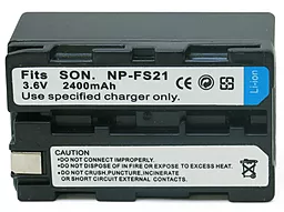 Аккумулятор для видеокамеры Sony NP-FS21 (2400 mAh) DV00DV1024 ExtraDigital - миниатюра 2