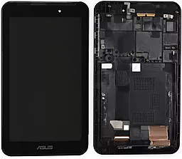 Дисплей для планшету Asus FonePad 7 FE170CG, MeMO Pad 7 ME170, ME170C (K01A, K012, K017) + Touchscreen with frame Black