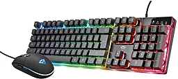 Комплект (клавіатура+мишка) Trust GXT 838 Azor USB Black (23722) - мініатюра 3