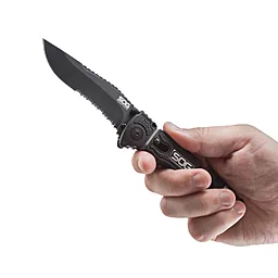 Нож SOG Trident Elite Black Blade (TF106-BX) - миниатюра 3