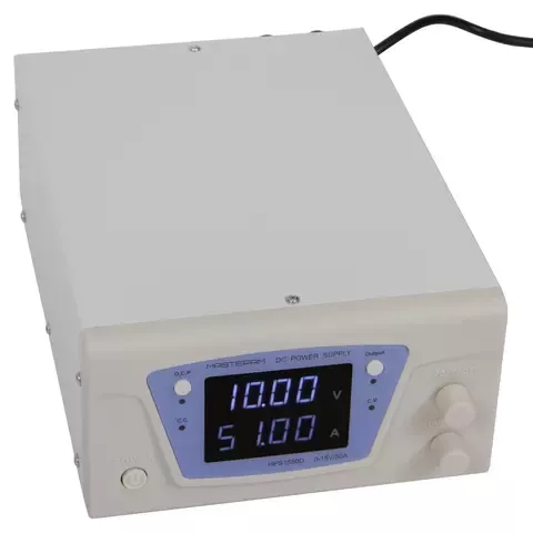 Лабораторный блок питания Masteram HPS1550D 15V 50 А - фото 3