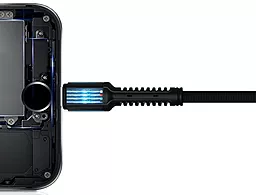 Кабель USB MakeFuture Denim USB Type-C 5A Black (MCB-CD2GR) - миниатюра 3