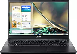 Ноутбук Acer Aspire 7 A715-76G 15.6" FHD IPS, Intel i5-12450H, 8GB, F512GB, NVD1650-4, Lin, чорний - фото Ноутбук Acer Aspire 7 A715-76G 15.6" FHD IPS, Intel i5-12450H, 8GB, F512GB, NVD1650-4, Lin, чорний