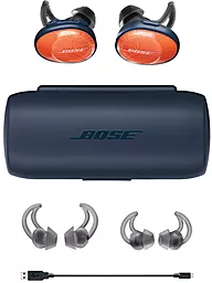 Наушники BOSE SoundSport Free Bright Orange (774373-0030) - миниатюра 8
