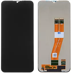Дисплей Samsung Galaxy A02s A025, Galaxy M02s M025 (160.5mm) з тачскріном, оригінал, Black
