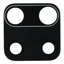 Стекло камеры Xiaomi Redmi 10X 4G (19.7x19.7mm) без рамки Black - фото Стекло камеры Xiaomi Redmi 10X 4G (19.7x19.7mm) без рамки Black