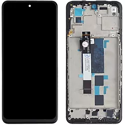 Дисплей Xiaomi Poco X3 GT з тачскріном і рамкою,  Black