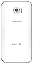 Задняя крышка корпуса Samsung Galaxy S6 G920F со стеклом камеры Original Pearl White - фото Задняя крышка корпуса Samsung Galaxy S6 G920F со стеклом камеры Original Pearl White