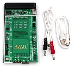 Плата активації та зарядки Aida A-601 кабелі microUSB/USB A, microUSB/штекери БП