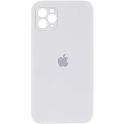 Чехол Silicone Case Full Camera Square для Apple iPhone 11 Pro White