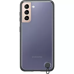 Чехол Samsung Clear Protective Cover G991 Galaxy S21 Black (EF-GG991CBEGRU)