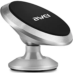 Держатель магнитный Awei X6 Silver - фото Держатель магнитный Awei X6 Silver