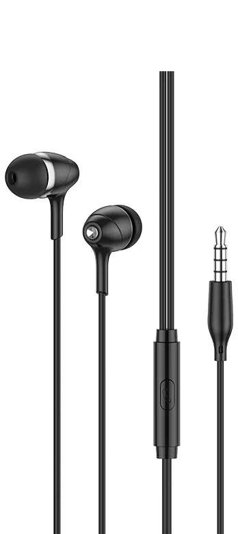 Навушники Hoco M76 Universal Black - фото 1