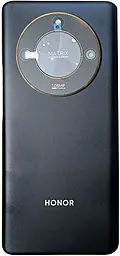 Задняя крышка корпуса Huawei Honor X50 5G со стеклом камеры, Original Black - фото Задняя крышка корпуса Huawei Honor X50 5G со стеклом камеры, Original Black