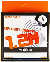 Кабель USB MOXOM CC-06 USB Type-C Cable White - миниатюра 2
