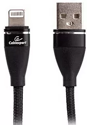 Кабель Cablexpert USB-A - Lightning 12w 2.4a 1м cable Black (CCPB-L-USB-11BK)