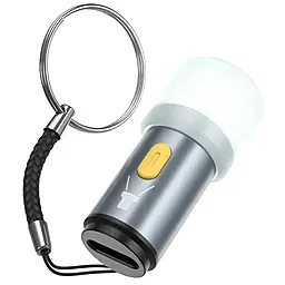 Ліхтар-брелок Hoco UA38A Type-C to LED Light Gray