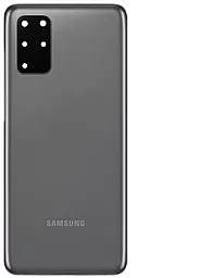 Задняя крышка корпуса Samsung Galaxy S20 Plus G985 со стеклом камеры Cosmic Grey