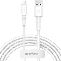 Кабель Baseus Mini USB-A - Type-C 15w 3a 1м cable White (CATSW-02) - фото Кабель Baseus Mini USB-A - Type-C 15w 3a 1м cable White (CATSW-02)