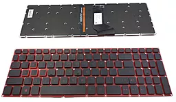 Клавиатура для ноутбука Acer Nitro AN515-41 без рамки черная