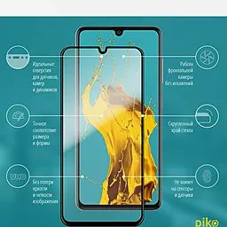 Захисне скло Piko Full Glue Samsung A415 Galaxy A41 Black (1283126501128) - мініатюра 2