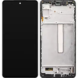 Дисплей Samsung Galaxy M53 M536 с тачскрином и рамкой, оригинал, Black - фото Дисплей Samsung Galaxy M53 M536 с тачскрином и рамкой, оригинал, Black