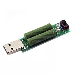USB навантажувальний резистор з світчем 1А/2А