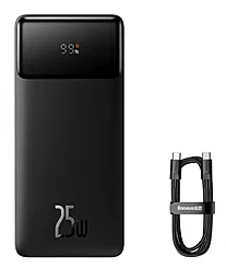 Повербанк Baseus Bipow 20000 mAh 25W PD/QC + USB-C 60W Cable Black (PPBD080001) - фото Повербанк Baseus Bipow 20000 mAh 25W PD/QC + USB-C 60W Cable Black (PPBD080001)
