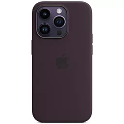 Чехол Silicone Case Full для Apple iPhone 14 Pro Berry Purple