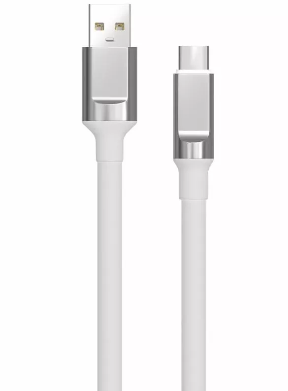 Кабель Walker C915 USB-A - Type-C 15w 3.3a 1м cable White - фото 1