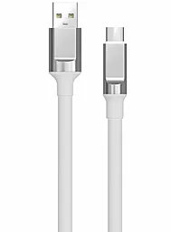 Кабель Walker C915 USB-A - Type-C 15w 3.3a 1м cable White - фото Кабель Walker C915 USB-A - Type-C 15w 3.3a 1м cable White