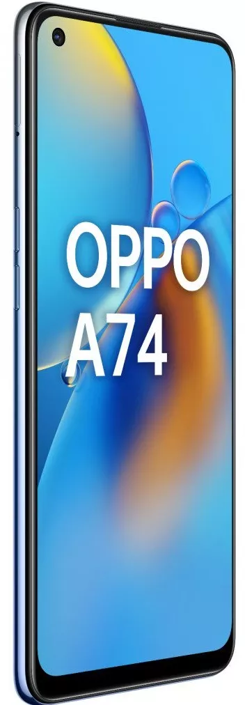 Смартфон Oppo A74 4/128GB Midnight Blue - фото 5