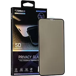 Защитное стекло Gelius Pro 5D Privasy Glass для Apple iPhone 11 Pro Max Black (2099900757297)