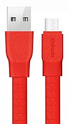 Кабель Joyroom S-L127 Titan USB-A - micro USB 12w 2.4a 1.2м cable Red - фото Кабель Joyroom S-L127 Titan USB-A - micro USB 12w 2.4a 1.2м cable Red