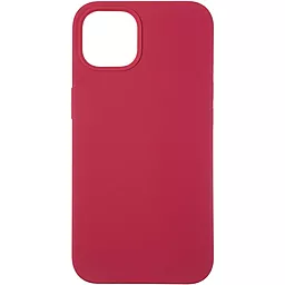 Чехол 1TOUCH Original Full Soft Case for iPhone 13  Garnet (Without logo)