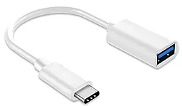 Адаптер-перехідник XoKo AC-230 USB to USB Type-C White