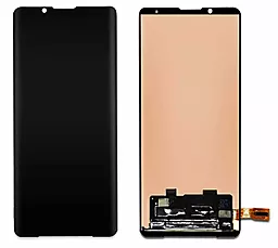 Дисплей Sony Xperia 5 IV с тачскрином, оригинал, Black - фото Дисплей Sony Xperia 5 IV с тачскрином, оригинал, Black