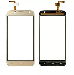 Сенсор (тачскрін) Ergo F502 Gold - фото Сенсор (тачскрін) Ergo F502 Gold