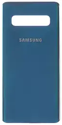 Задняя крышка корпуса Samsung Galaxy S10 2019 G973, Original Prism Blue - фото Задняя крышка корпуса Samsung Galaxy S10 2019 G973, Original Prism Blue