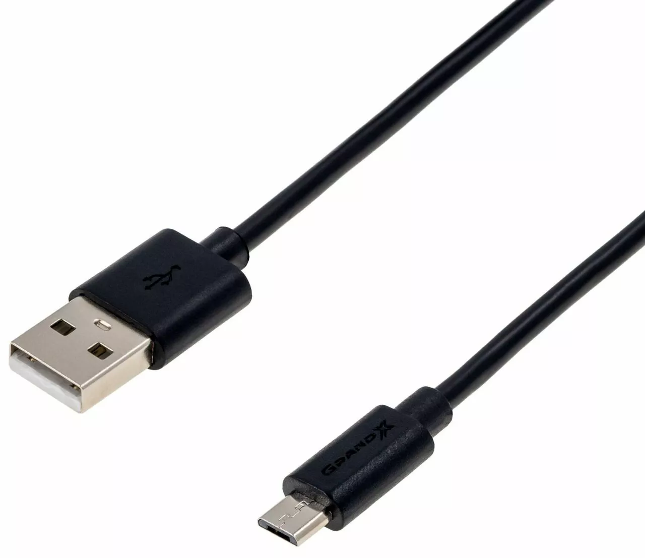 Кабель Grand-X USB-A - micro USB 10.5w 2.5м cable Black (PM025B) - фото 2