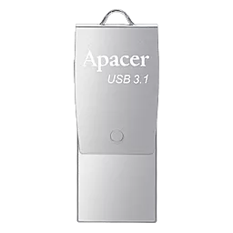 Флешка Apacer AH750 Mobile 32Gb USB 3.1 (AP32GAH750S-1) Silver