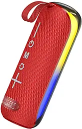 Колонки акустические Borofone BR44 Red - фото Колонки акустические Borofone BR44 Red