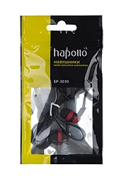 Навушники HAPOLLO EP-3030 Red - мініатюра 3